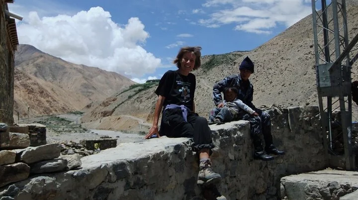 Gerda Pauler am Great Himalaya Trail in Nepal | © Gerda Pauler