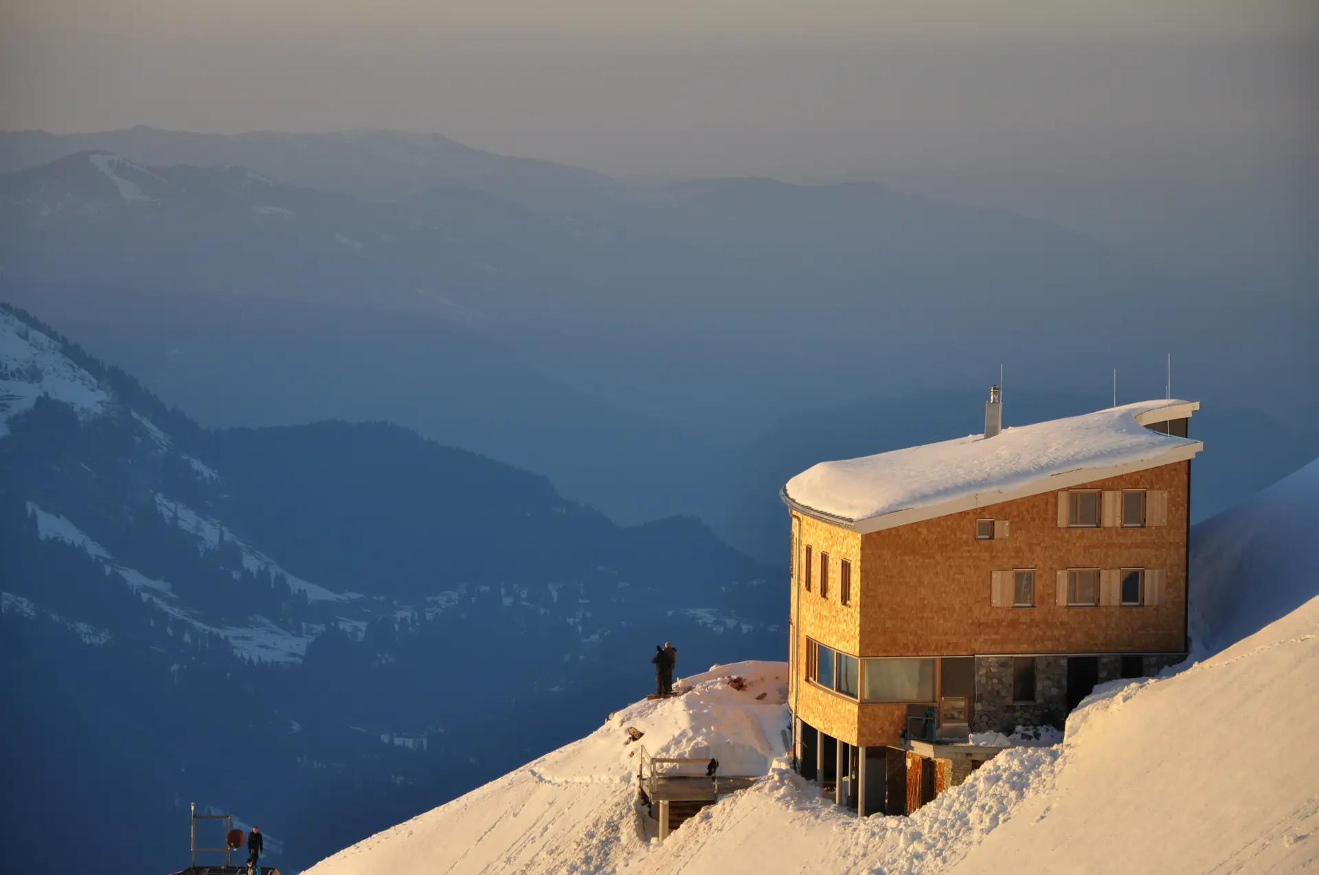 Waltenbergerhaus im Schnee | © DAV Sektion Allgäu-Immenstadt 