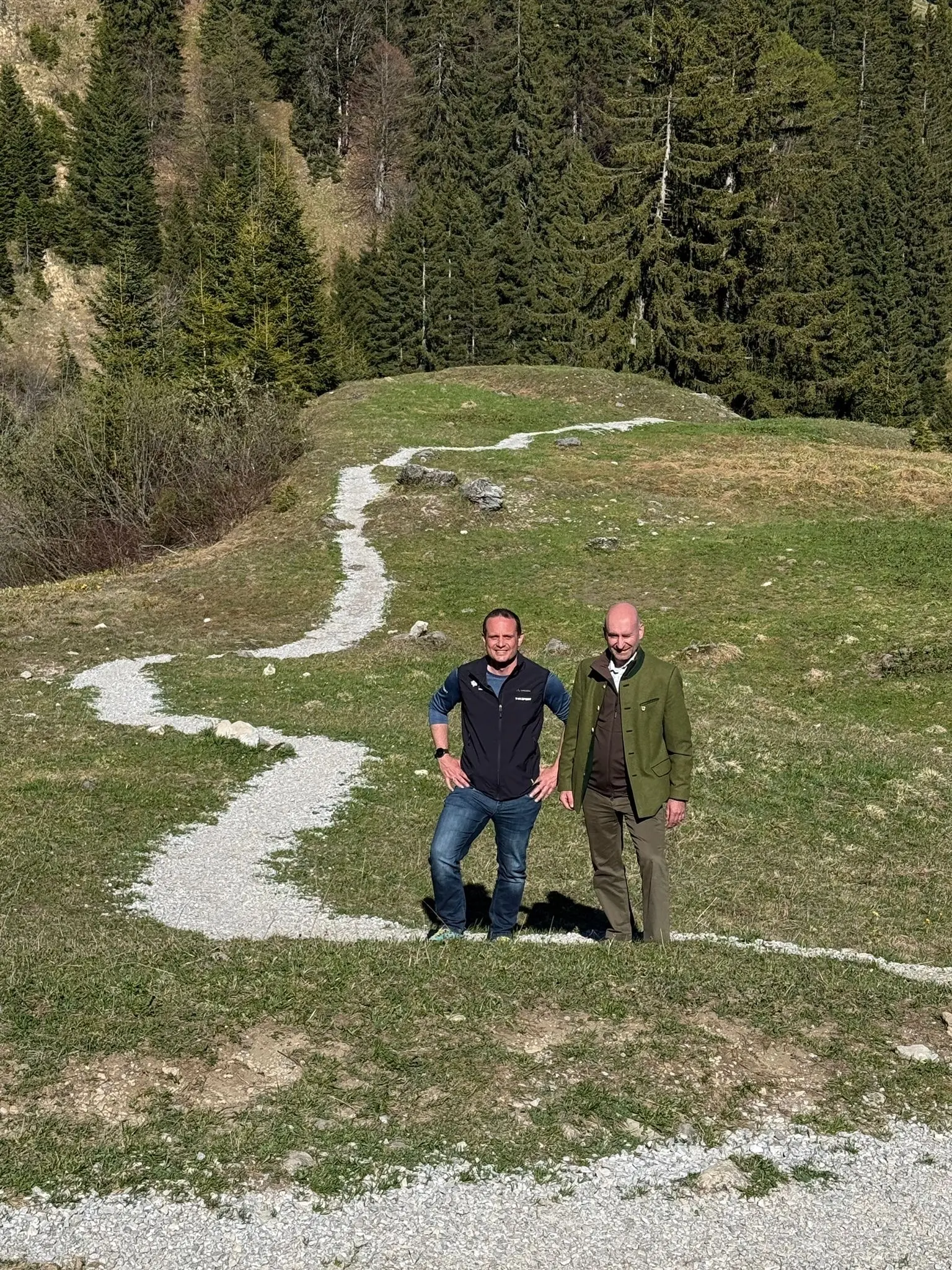 Sanierung des Wanderwegs zum Engeratsgundsee | © Hubert Stärker 