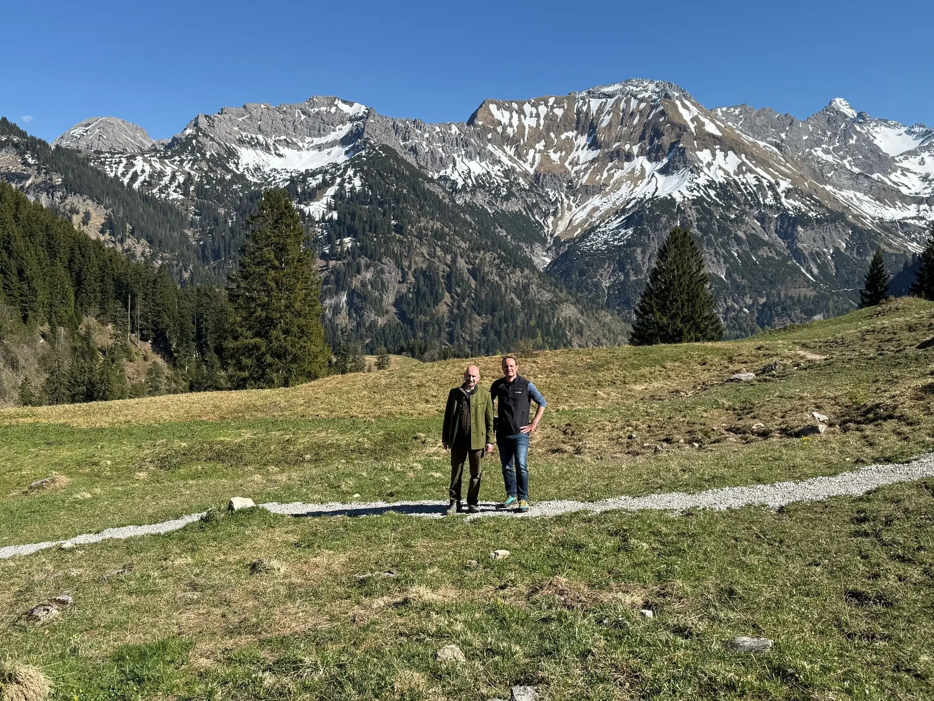 Sanierung des Wanderwegs zum Engeratsgundsee | © Hubert Stärker 