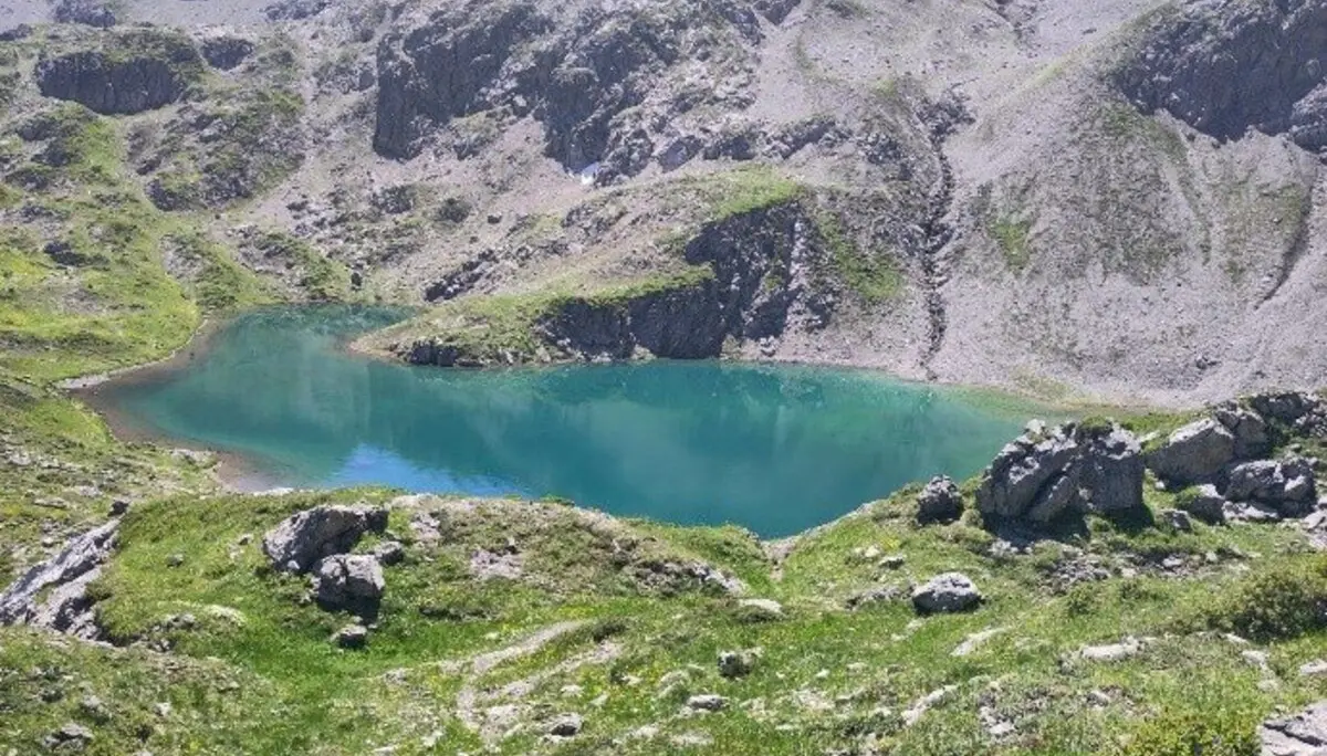 Hirschleskopf und Roßkarsee | © Helga Schaidnagel 