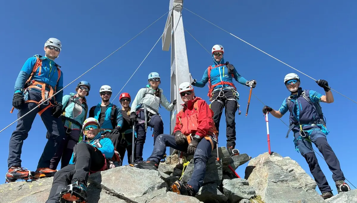 Hochtourenkurs Gipfelbild | © Matthias Hill