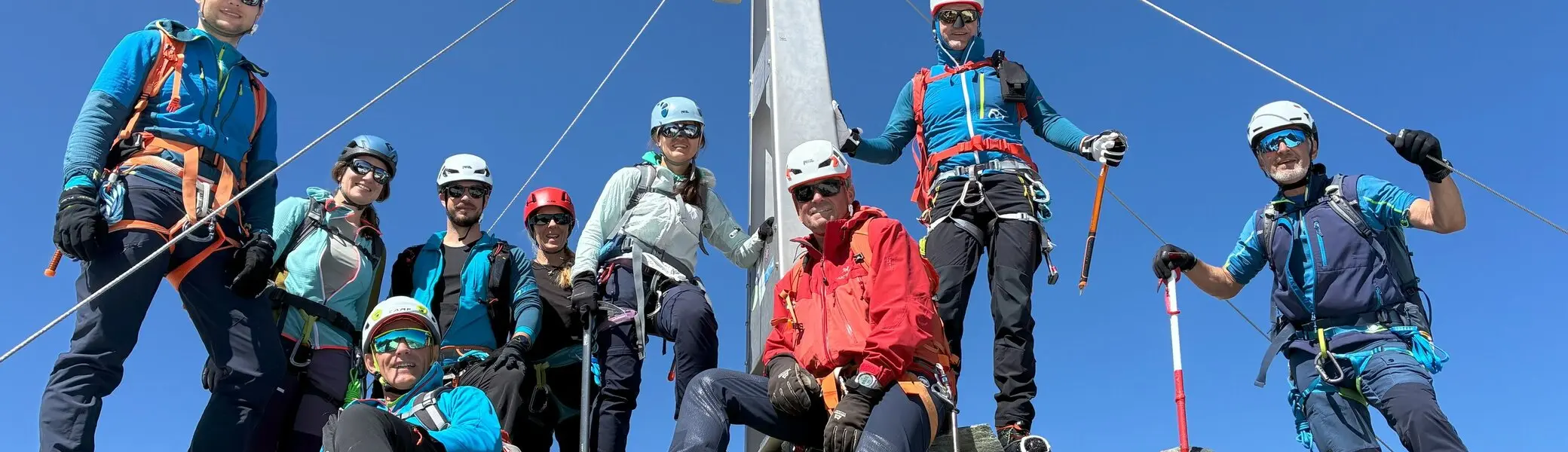 Hochtourenkurs Gipfelbild | © Matthias Hill