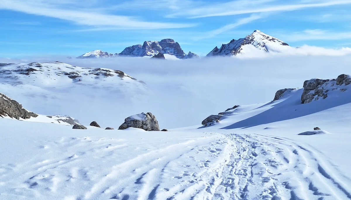 Schneeschuhtourn Fanesgebiet  | © Schneeschuhtouren Fanesgebiet 