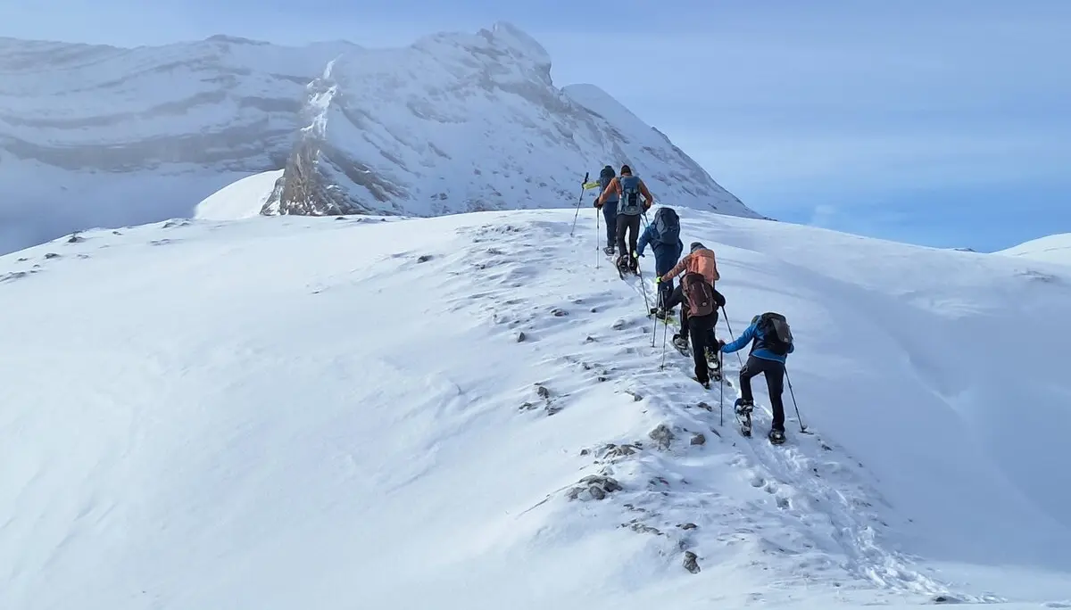 Schneeschuhtouren im Fanesgebiet | © Helga Hiemer 