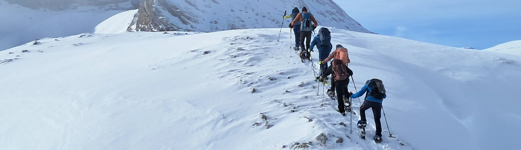 Schneeschuhtouren im Fanesgebiet | © Helga Hiemer 