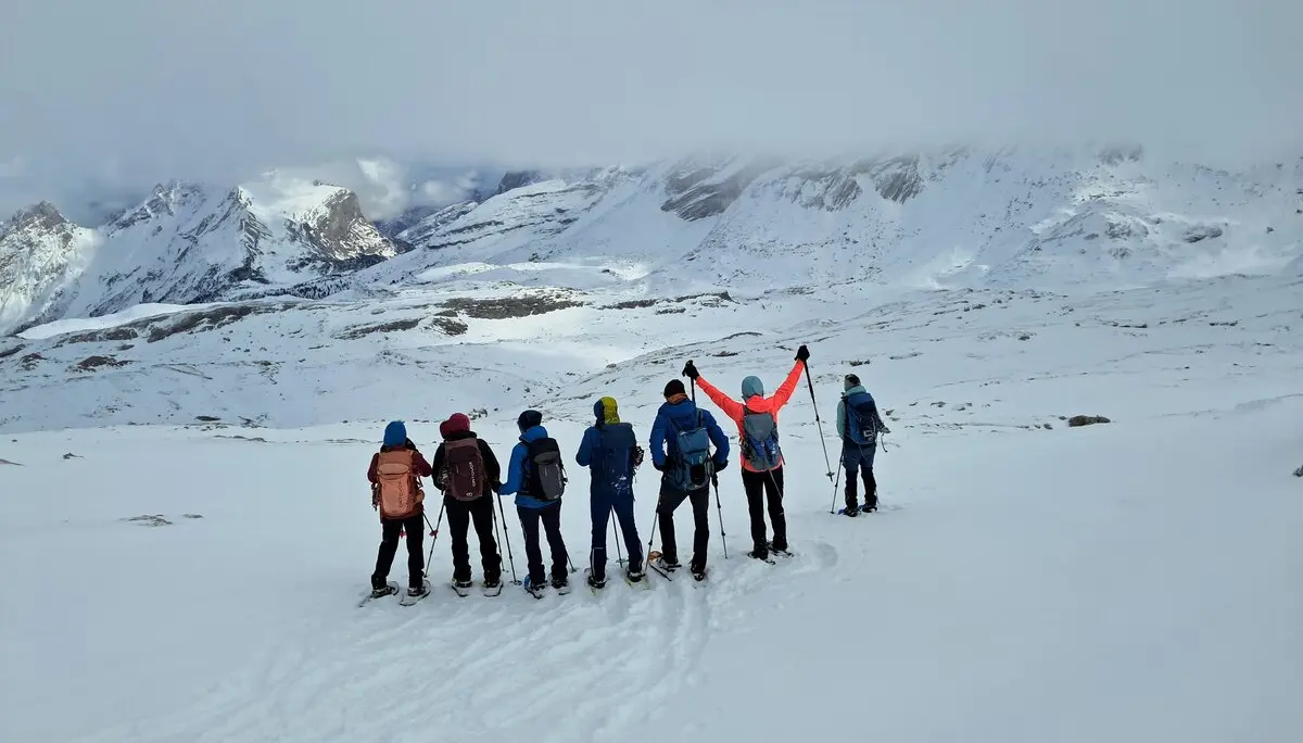 Schneeschuhtouren im Fanesgebiet | © Helga Hiemer