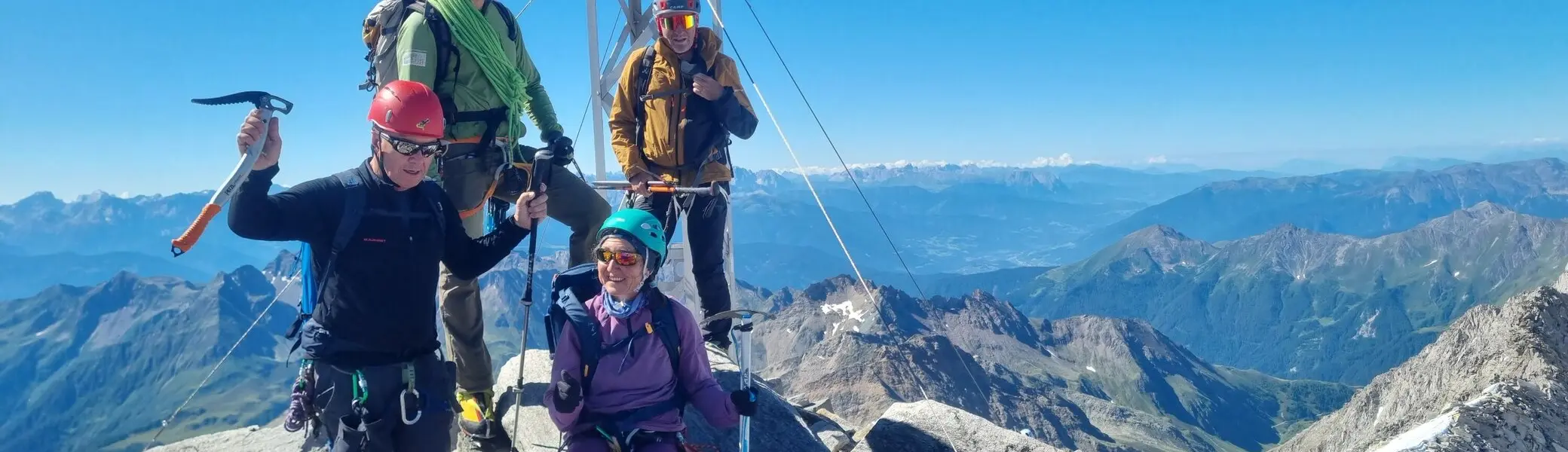 Am Gipfel Hoher Weißzint  | © Willi Kleinheinz