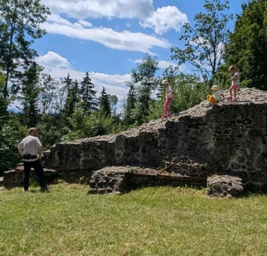 Kinder beim MTB-Ausflug Familiengruppe Marktoberdorf  | © Barbara Wehle 