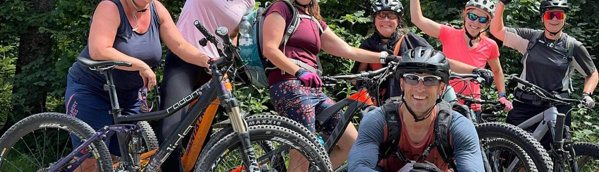 Mountainbiken Familiengruppe Marktoberdorf | © Stefan Pflanzelt