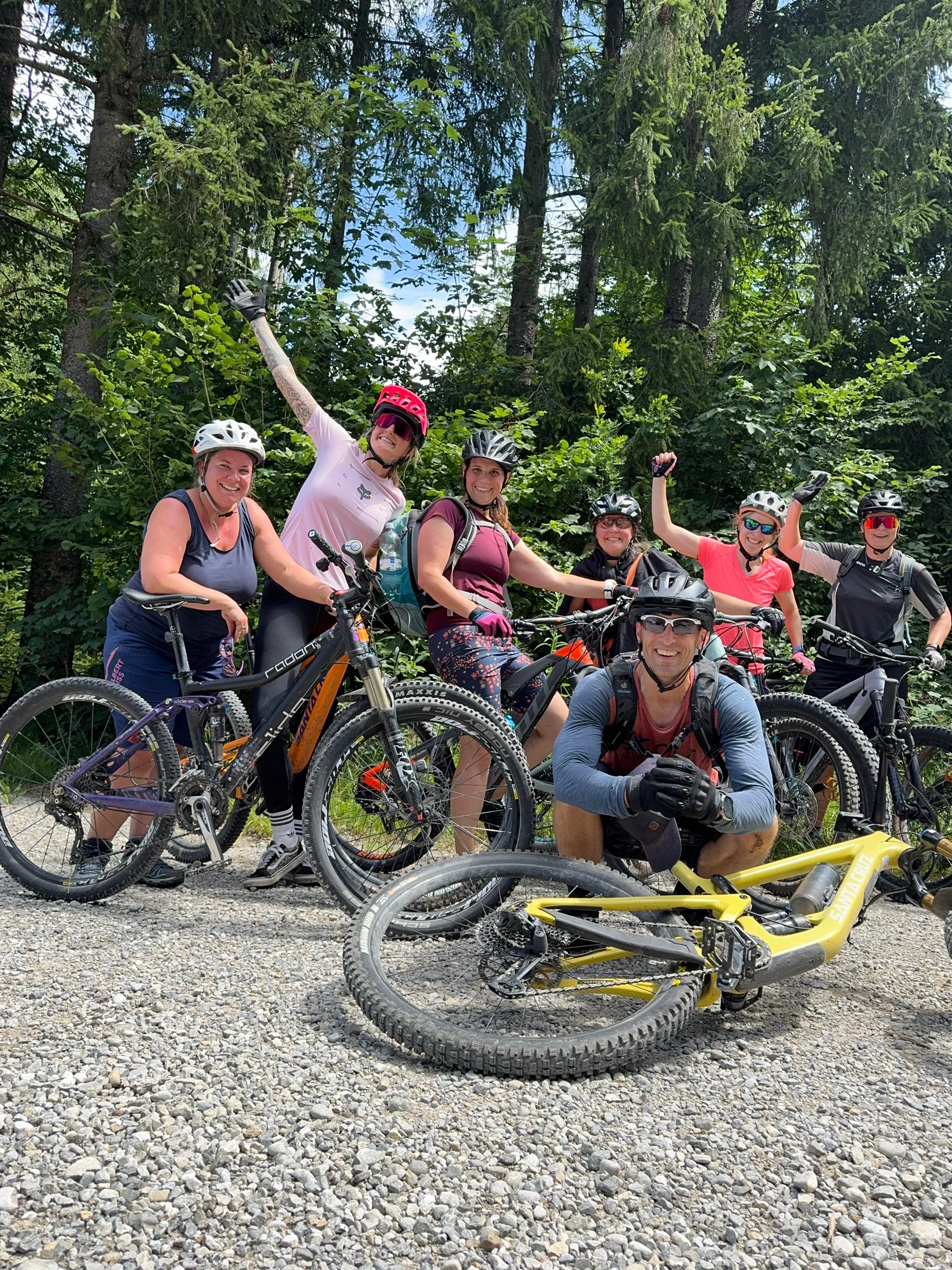 Mountainbiken Familiengruppe Marktoberdorf | © Stefan Pflanzelt