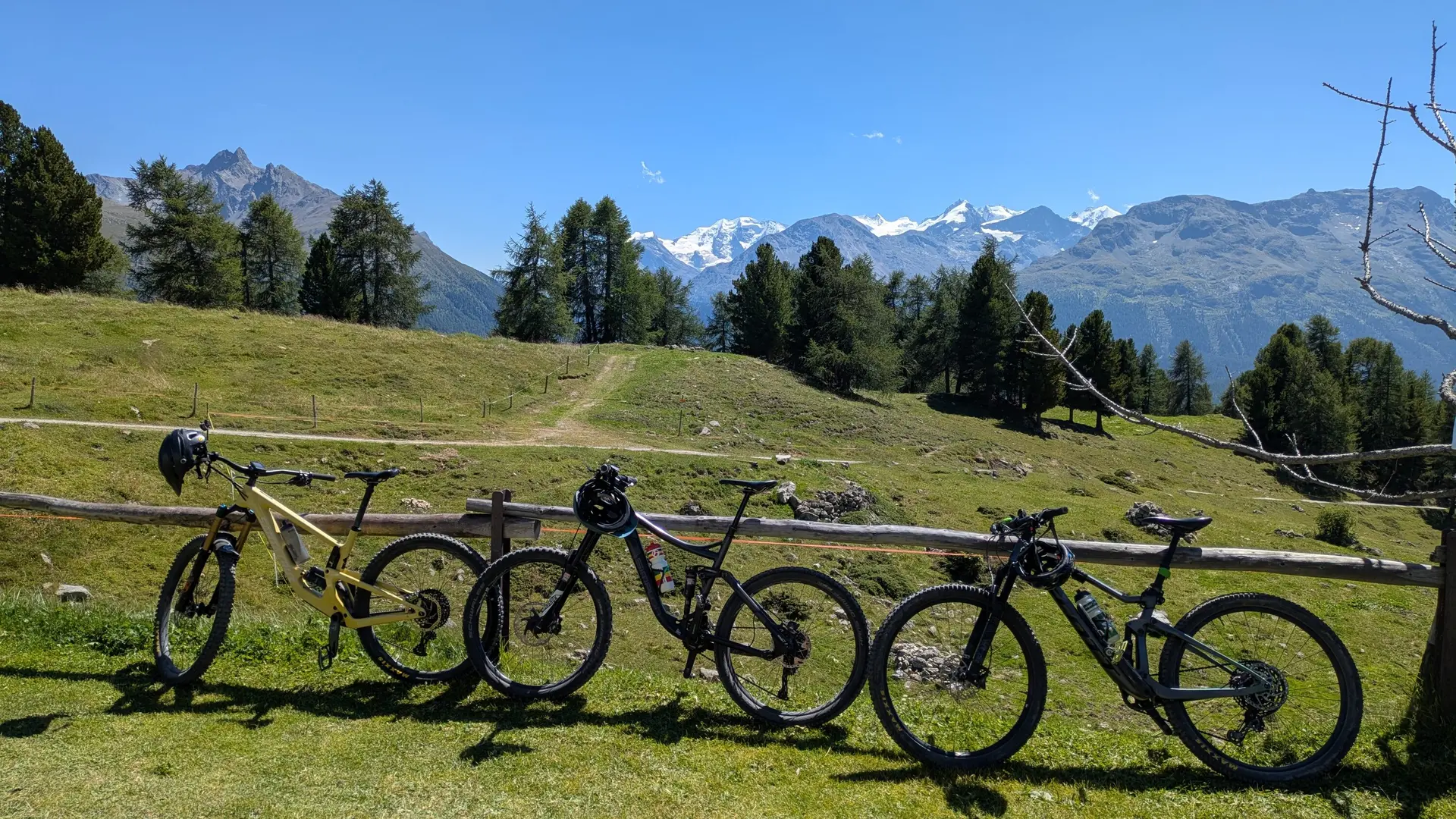 Mountainbiken im Oberengadin | © DAV Allgäu-Immenstadt 