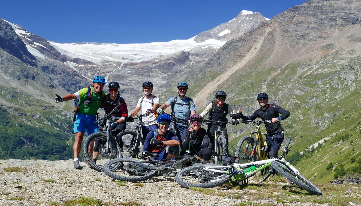 Ausblick auf Gletscher am Piz Palü | ©  DAV Allgäu-Immenstadt 