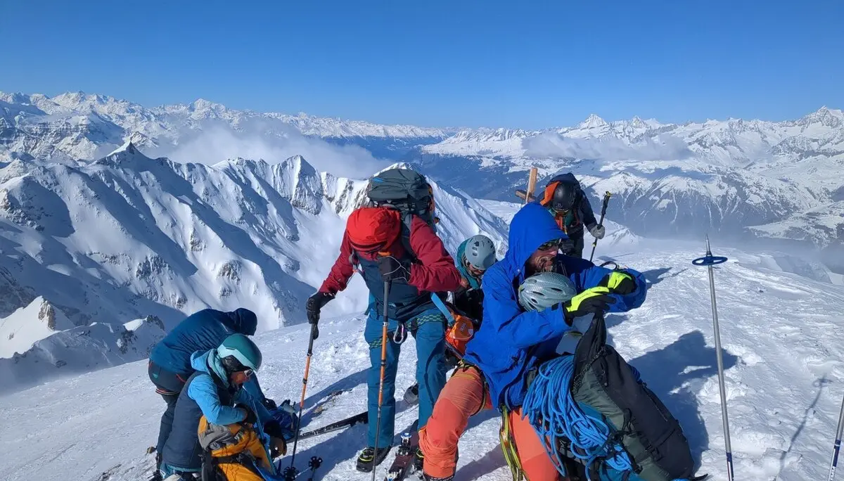 Blinnenhorn bei starkem Wind | © DAV  Allgäu-Immenstadt