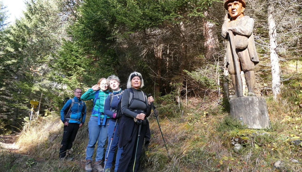 Auf dem "Weg der Sinne" unterwegs  | © Jana Kees