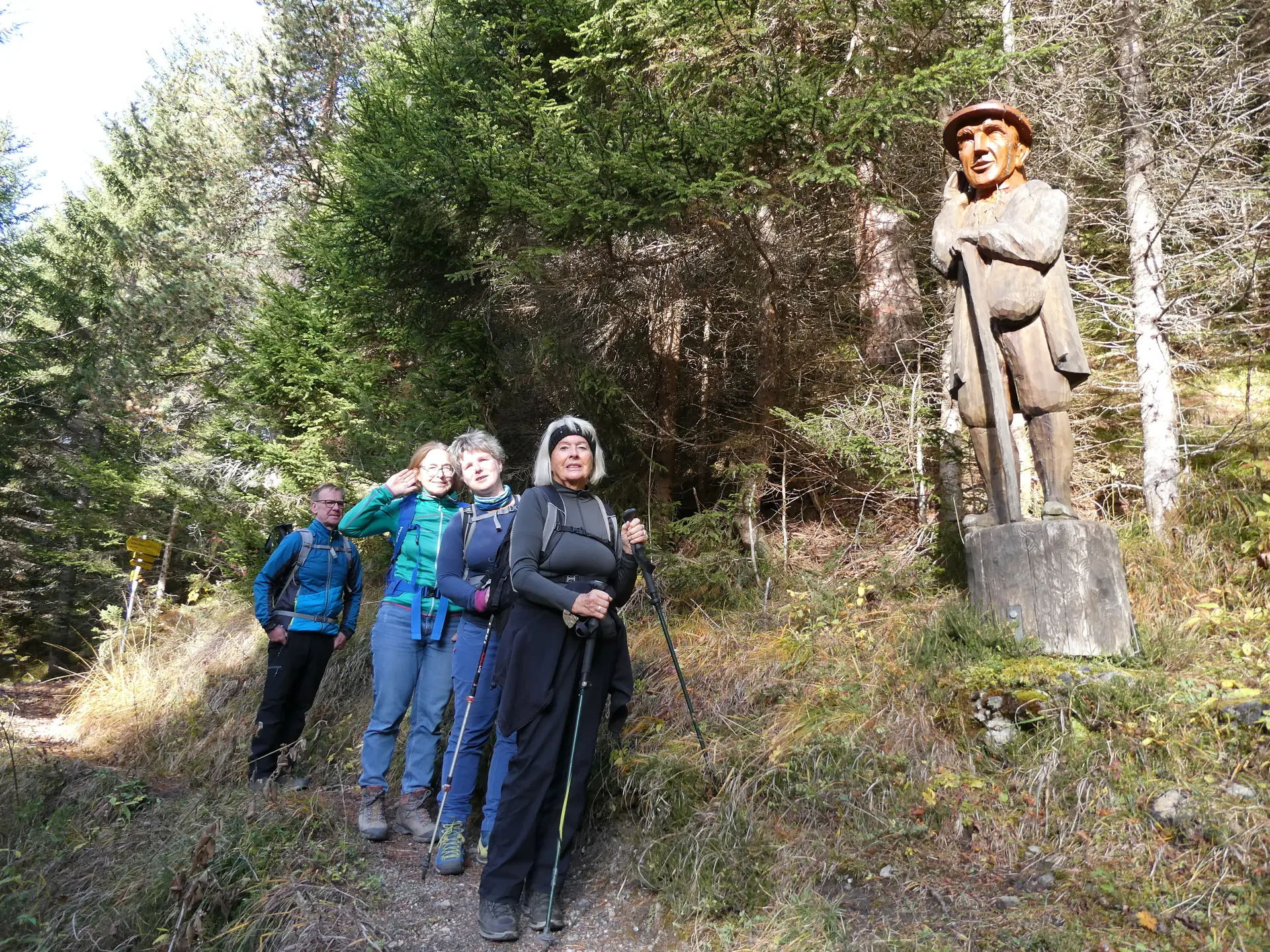 Auf dem "Weg der Sinne" unterwegs  | © Jana Kees