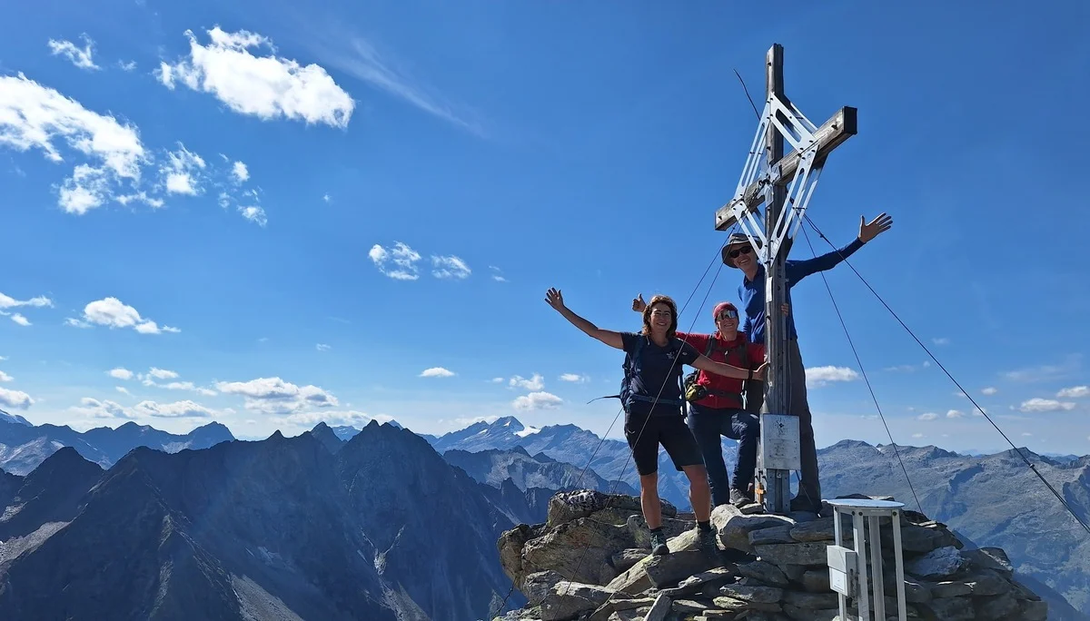 Gipfelbild am Berliner Höhenweg | © Dieter Merrath