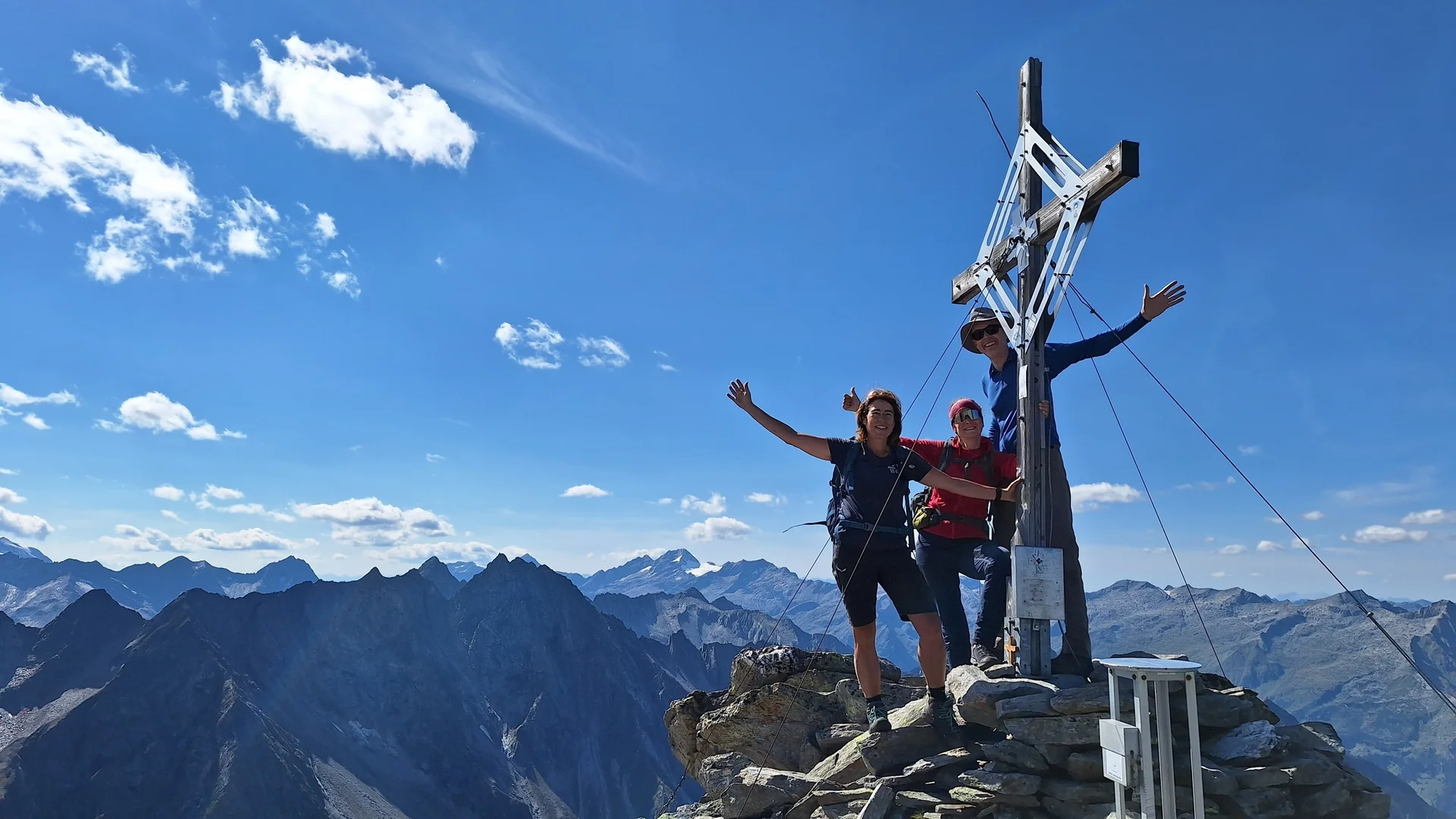 Gipfelbild am Berliner Höhenweg | © Dieter Merrath