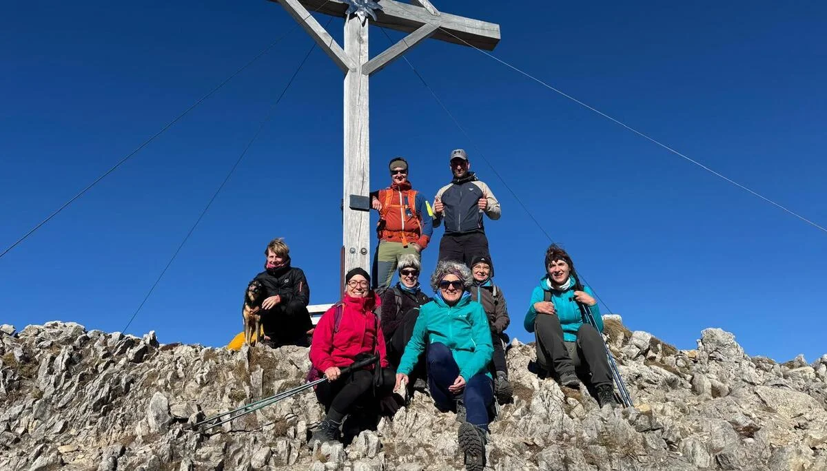 Gipfelfoto Brentenjoch | © Patrick Fuchs 