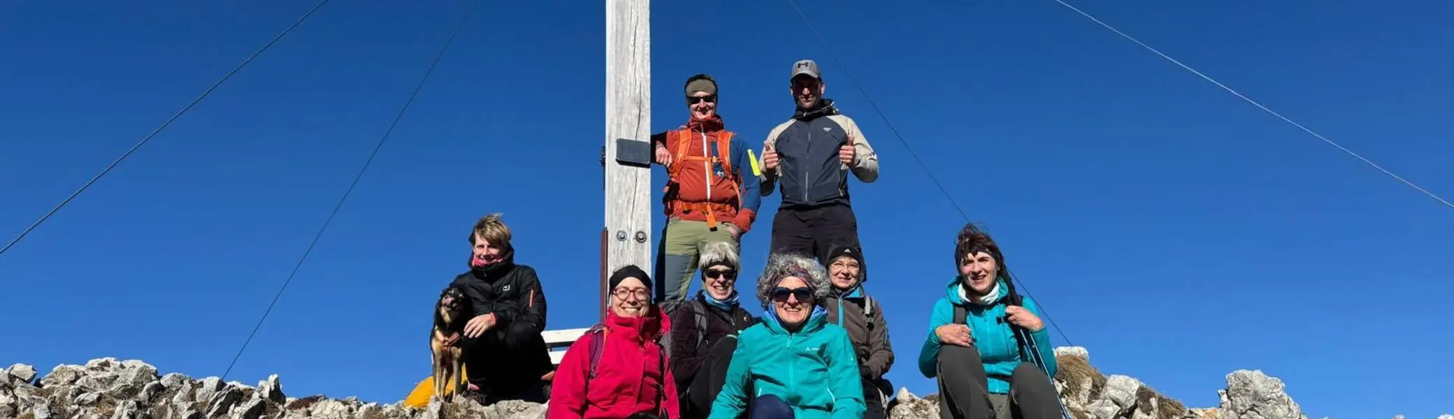 Gipfelfoto Brentenjoch | © Patrick Fuchs 