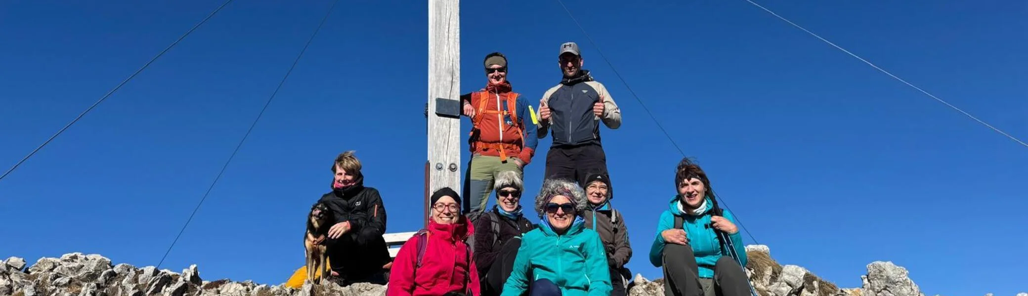 Gipfelfoto Brentenjoch | © Patrick Fuchs 