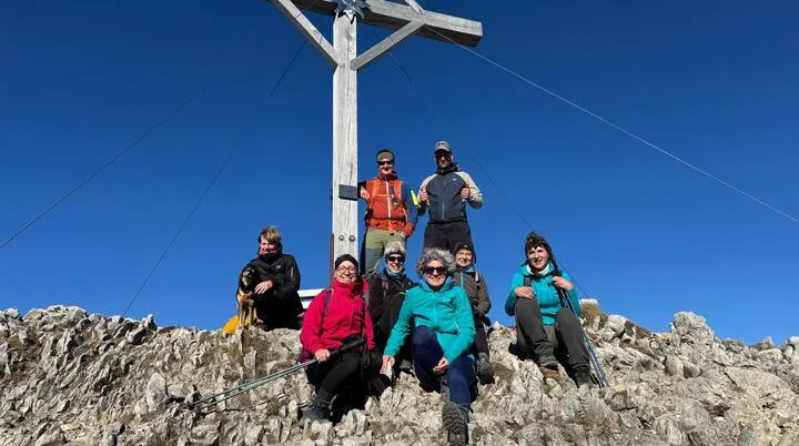 Gipfelfoto Brentenjoch | © Patrick Fuchs 