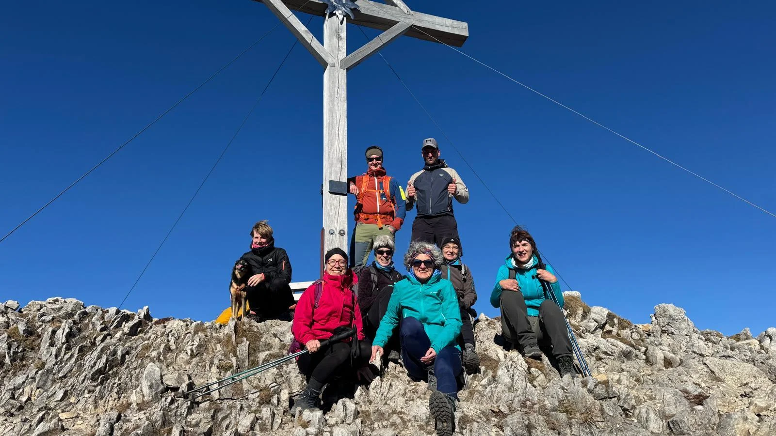 Gipfelfoto Brentenjoch | © Patrick Fuchs 