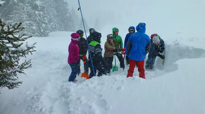 LVS-Ausbildung in der Ortsgruppe Marktoberdorf | © Thomas Daufratshofer 
