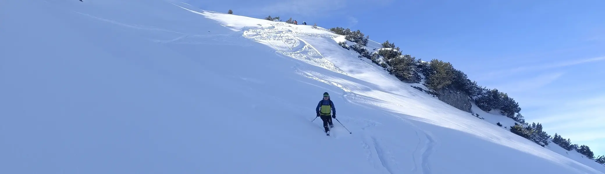 Skitour am Lumberger Grat  | © Holger Böck 