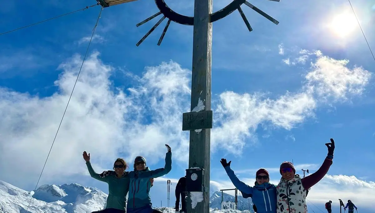 Skitouren und Yoga im Obernberg | © Petra Pazzaglia 