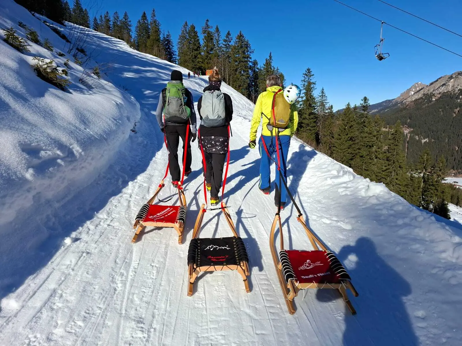 Rodeln für Junge und Junggebliebene | © Thomas Daufratshofer