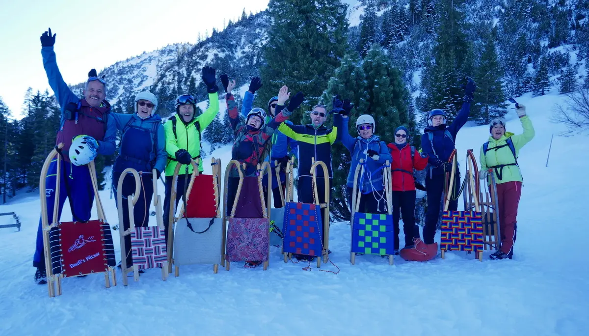 Rodeln für Junge und Junggebliebene | © Thomas Daufratshofer