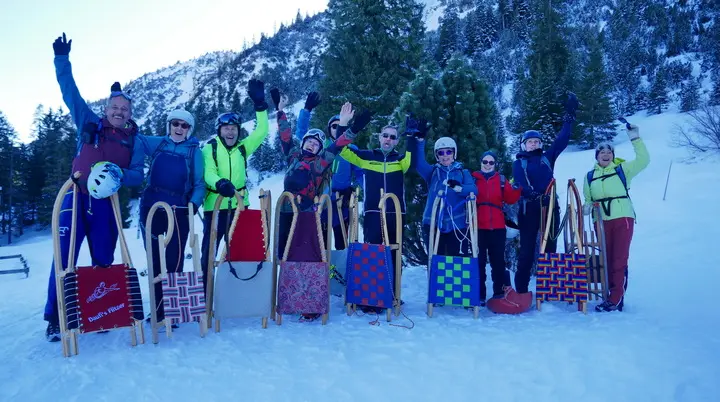 Rodeln für Junge und Junggebliebene | © Thomas Daufratshofer