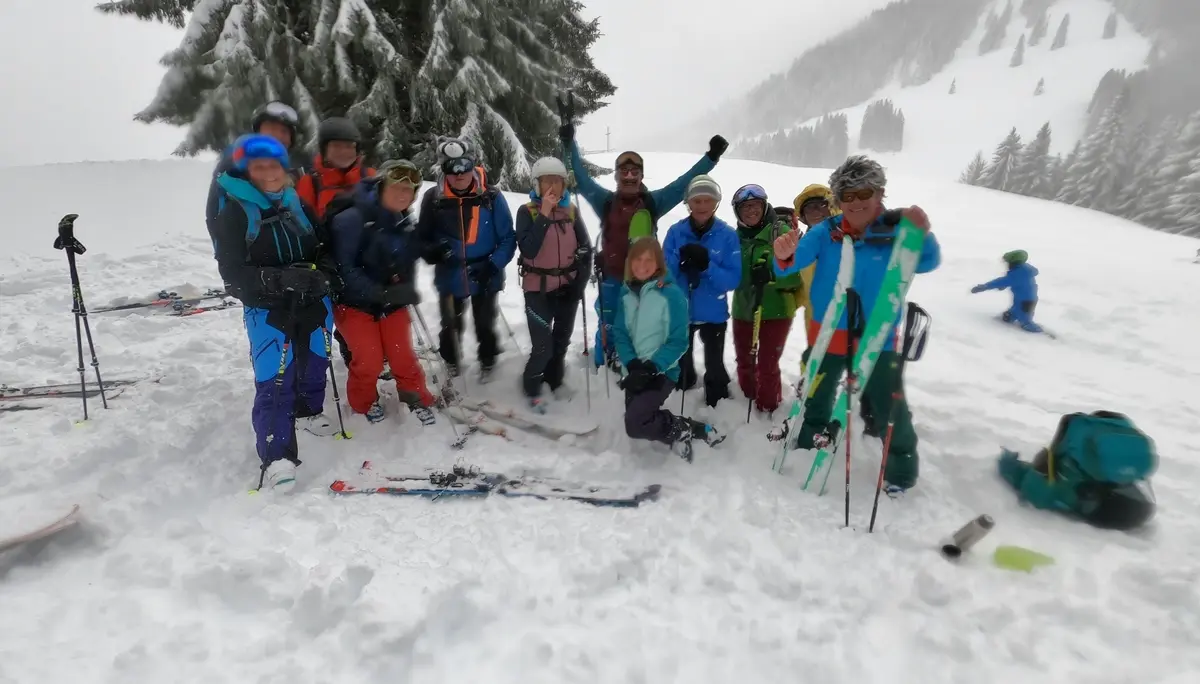 Faschingsskitour am Ofterschwanger Horn | © DAV Allgäu-Immenstadt 