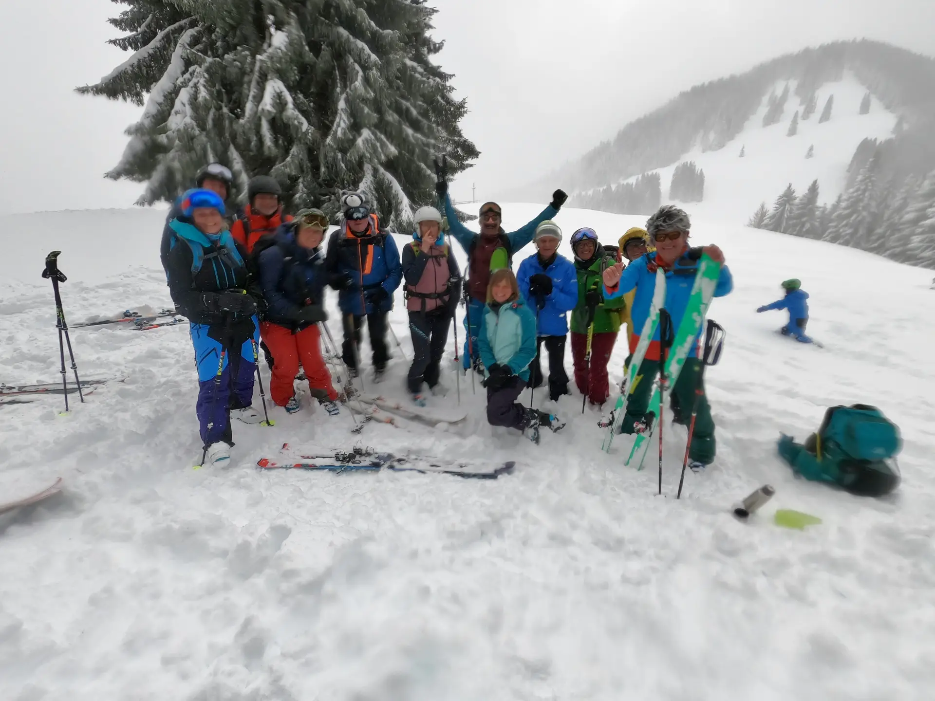 Faschingsskitour am Ofterschwanger Horn | © DAV Allgäu-Immenstadt 