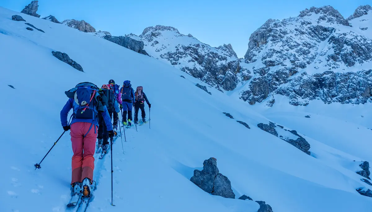 Skidurchquerung Allgäuer Alpen | © Matthias Heise 