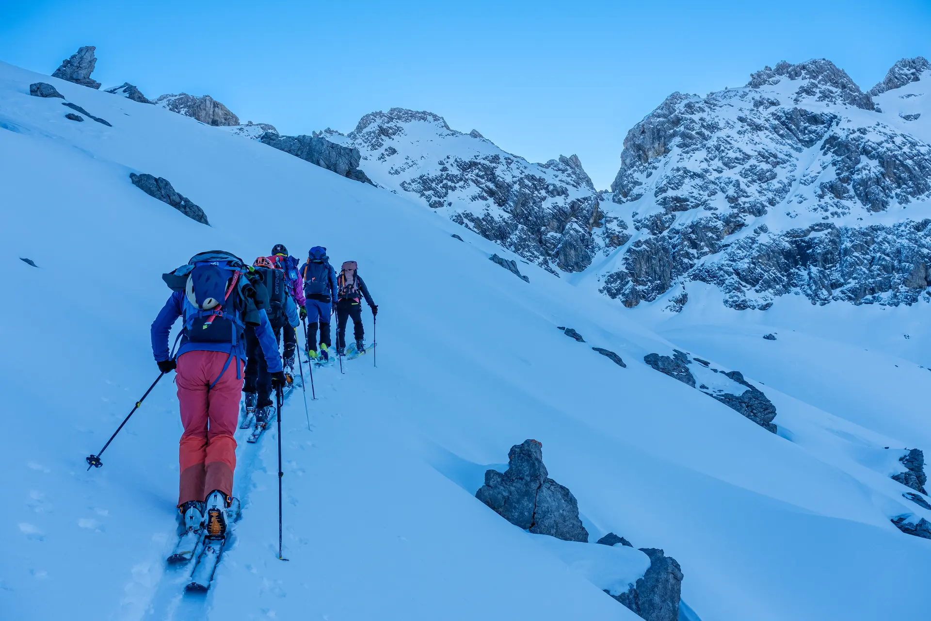 Skidurchquerung Allgäuer Alpen | © Matthias Heise 
