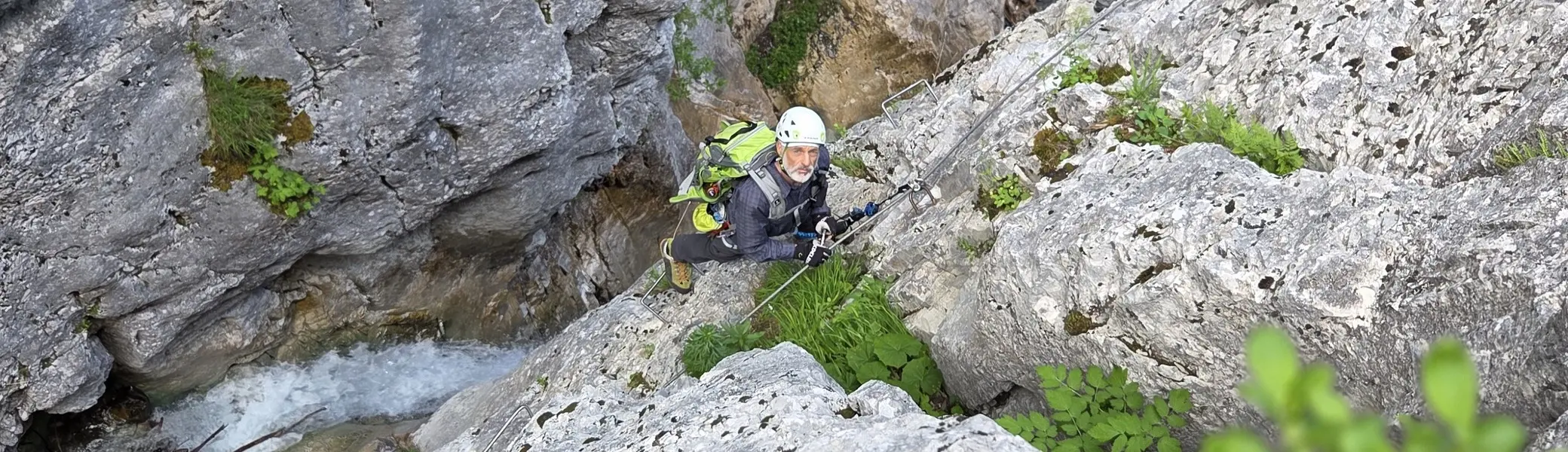 Wasserfall Klettersteig  | © DAV Allgäu-Immenstadt 