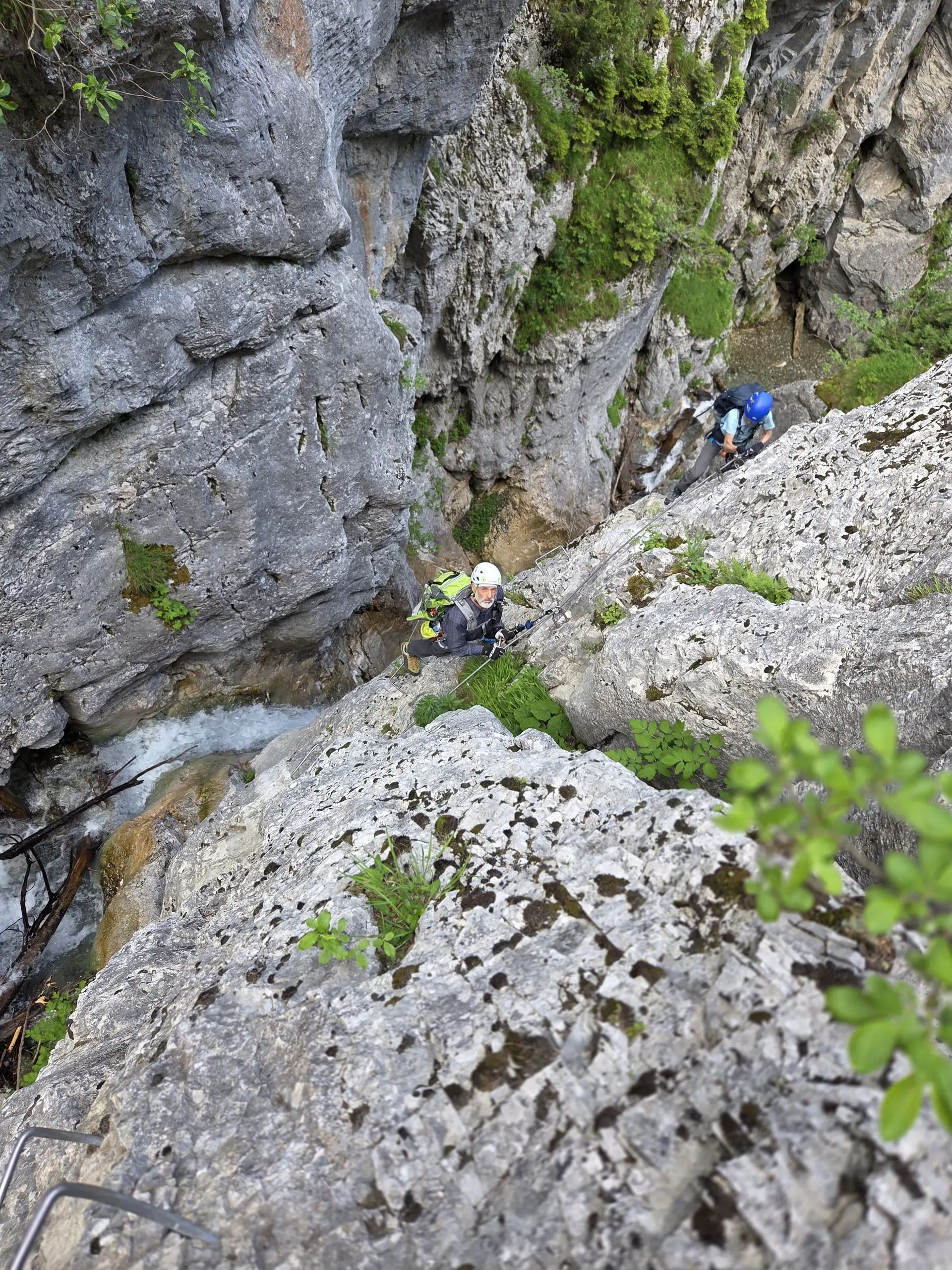 Wasserfall Klettersteig  | © DAV Allgäu-Immenstadt 