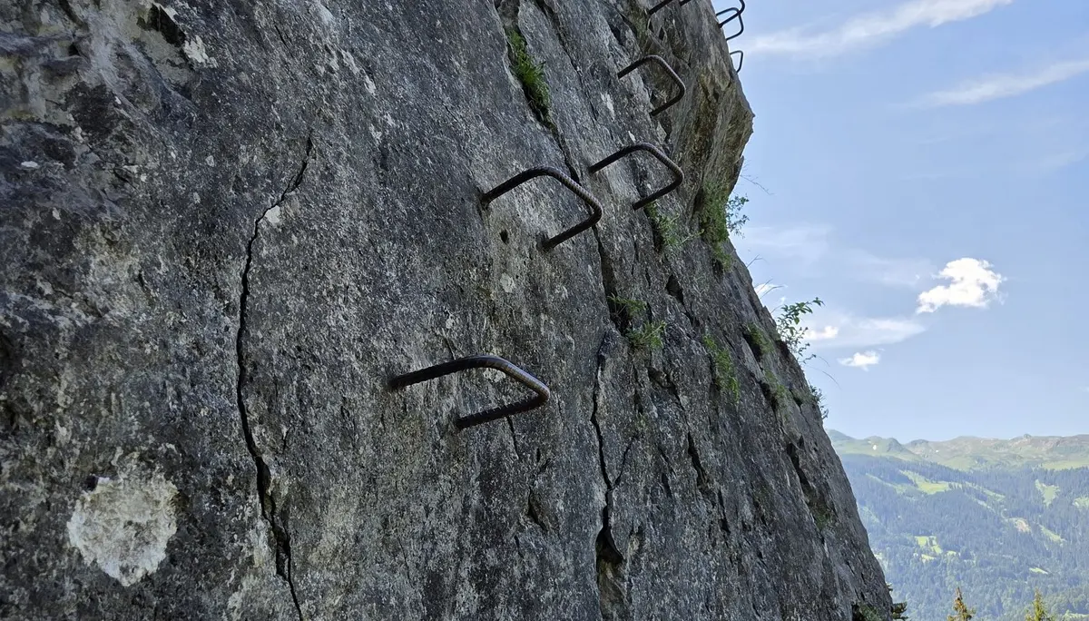 Klettersteig am Fels  | © DAV Allgäu Immenstadt 