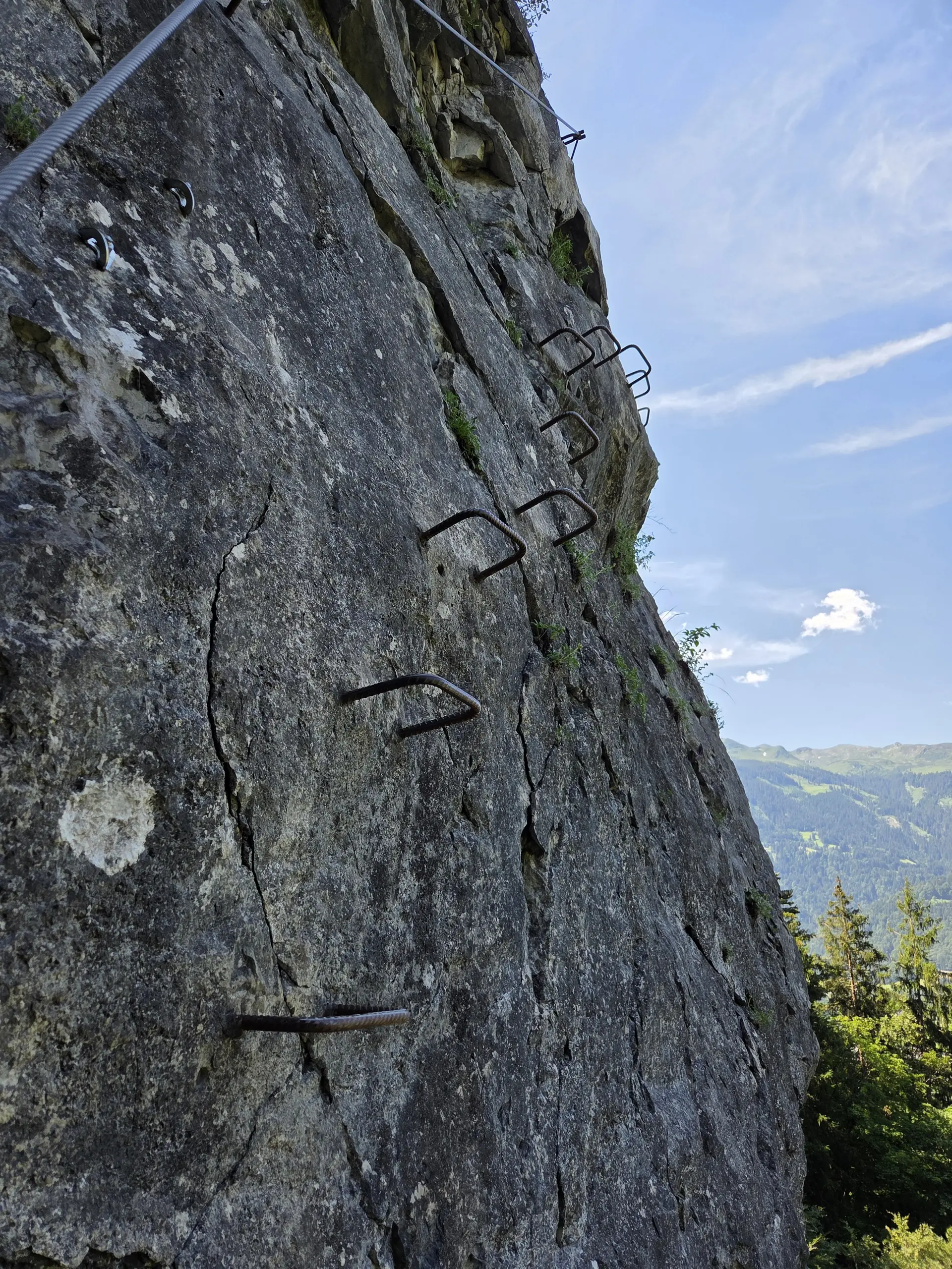 Klettersteig am Fels  | © DAV Allgäu Immenstadt 