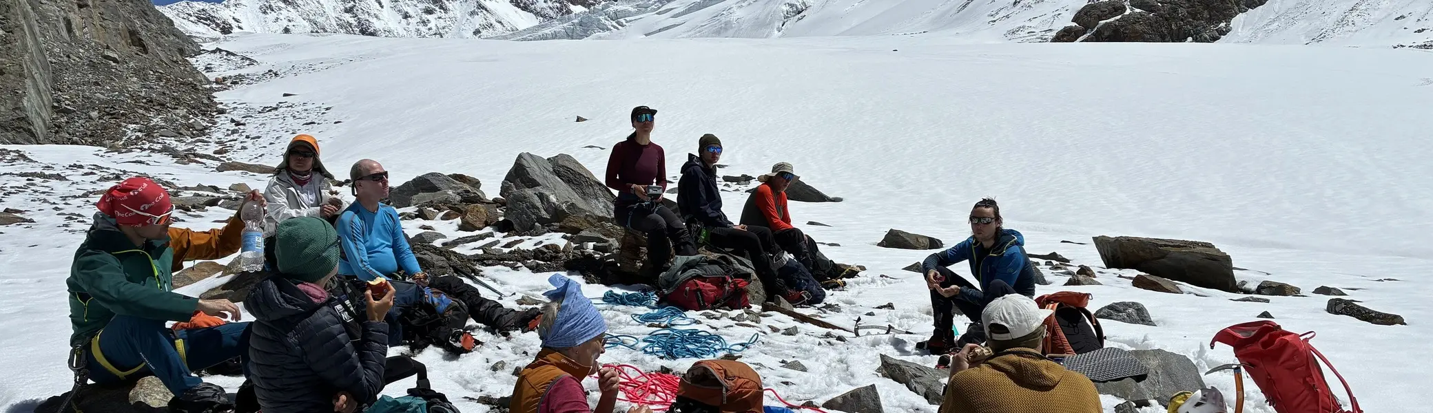 Gruppenbild im Schnee  | © DAV Allgäu-Immenstadt 