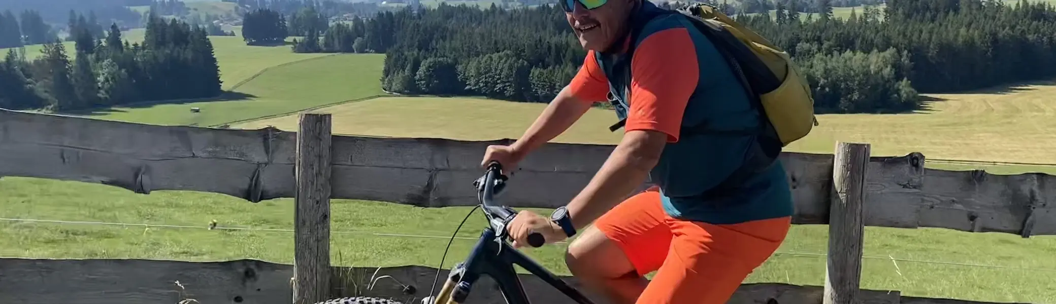 Fahrradfahrer  | © DAV Allgäu Immenstadt 