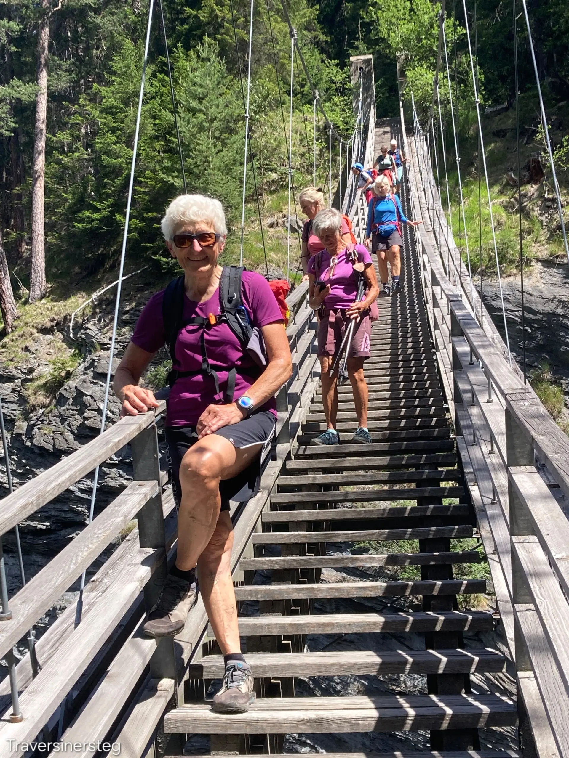 Holzbrücke mit Menschen  | © Dav Allgäu Immenstadt 