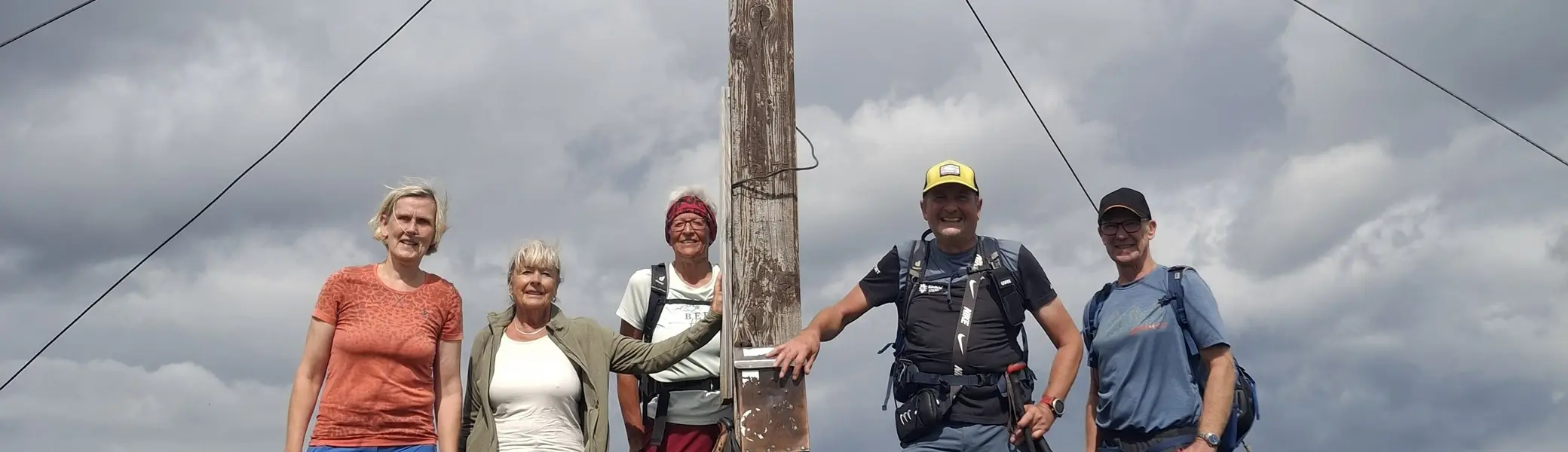 Gipfelbild mit Wanderer | © DAV Allgäu Immenstadt