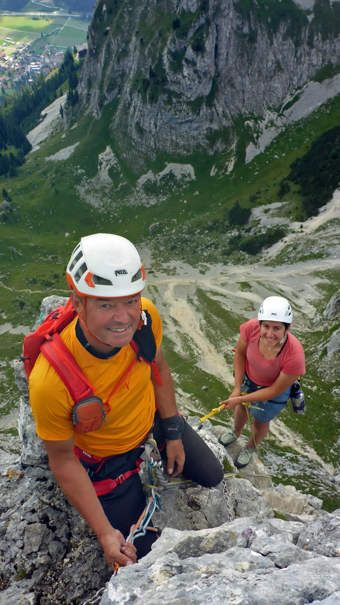 Klettern am Fels  | © DAV Allgäu Immenstadt
