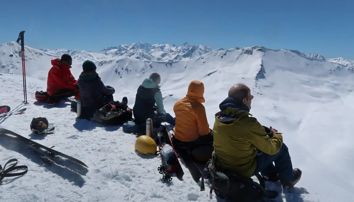 Osterskitouren Ortsgruppe Bad Wörishofen um Bever | © DAV Allgäu-Immenstadt
