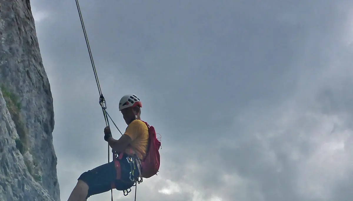 Klettern am Fels  | © DAV Allgäu Immenstadt 