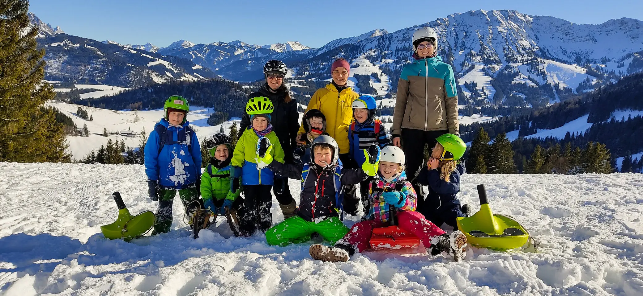 Kindergruppe Wilde Eichhörnchen | © DAV Allgäu-Immenstadt
