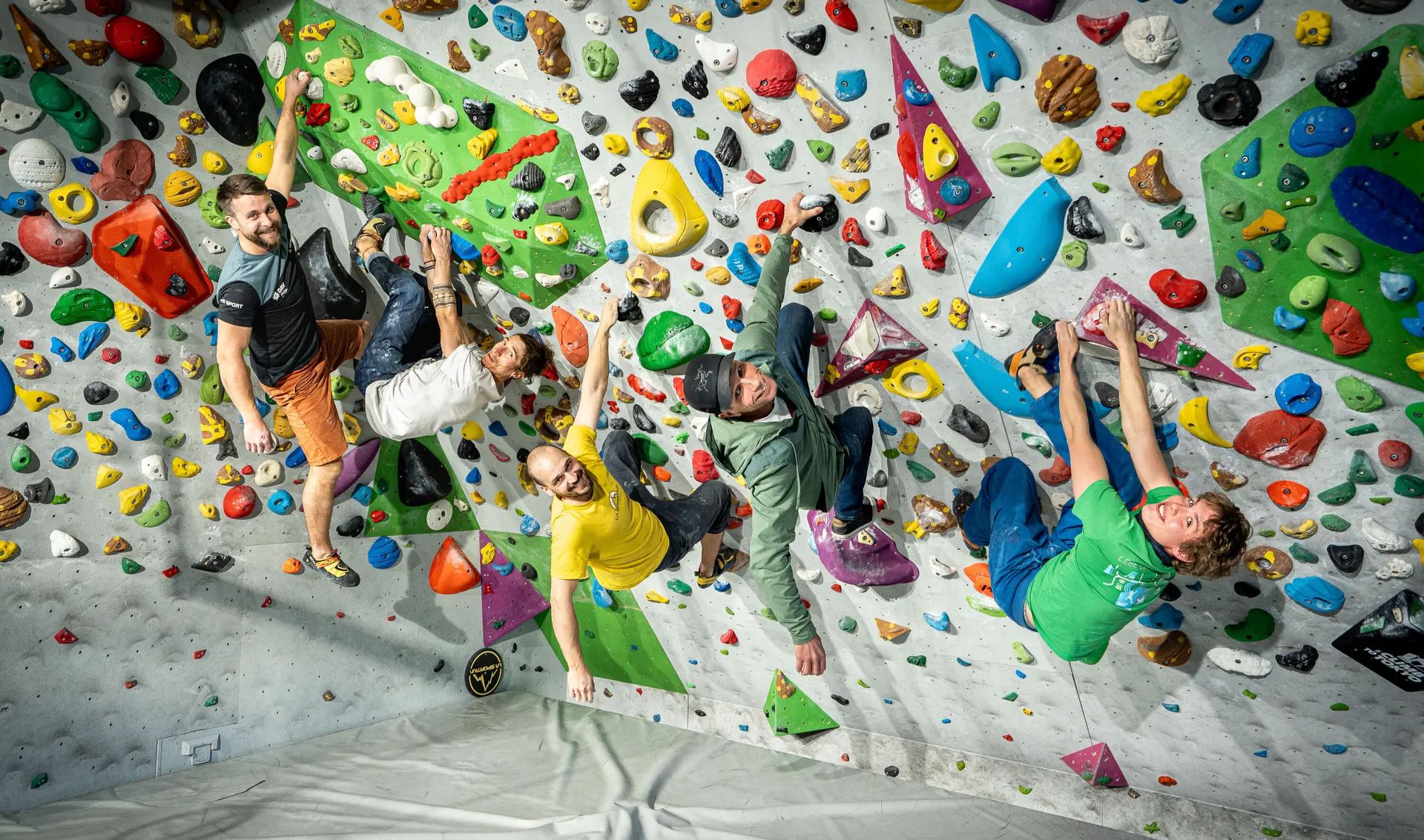 Bouldern Spraywall | © Vinzent Weinbeer